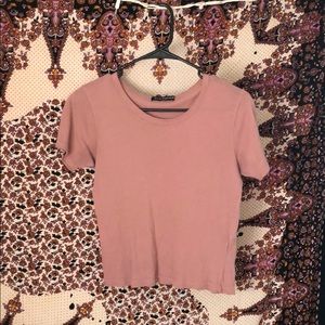 Brandy Melville Pink Tee